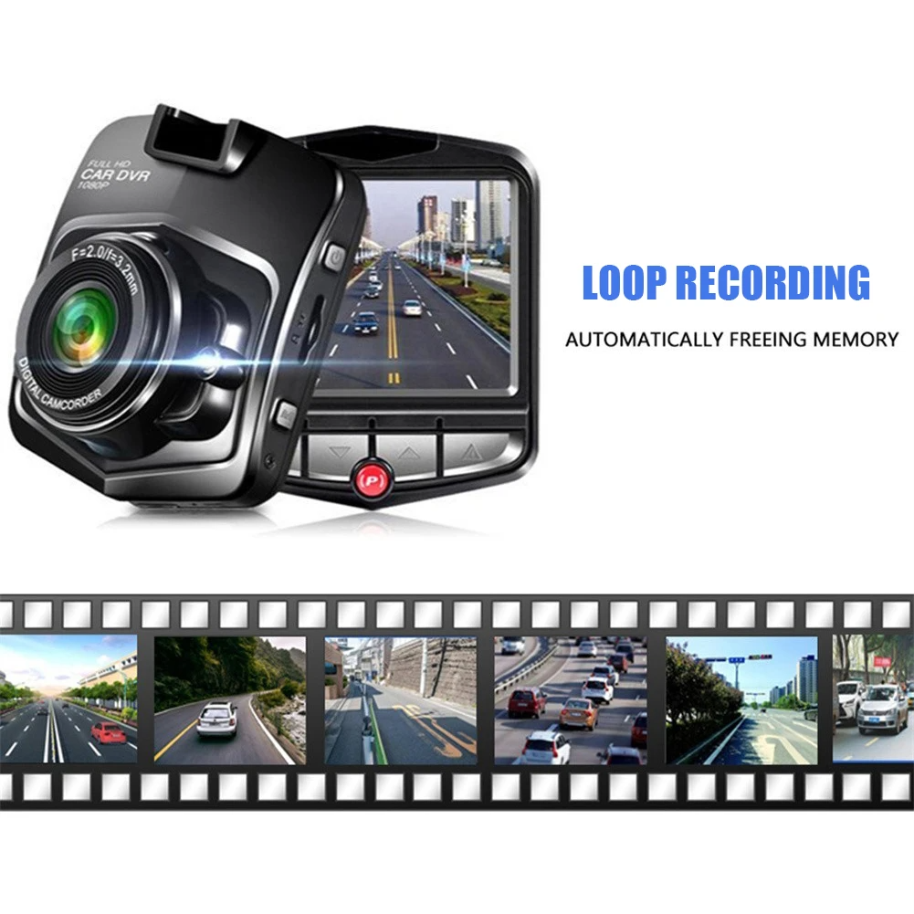 2.4'' Full HD 1080P Dash Cam Car DVR Front or Rear Camera Night Vision