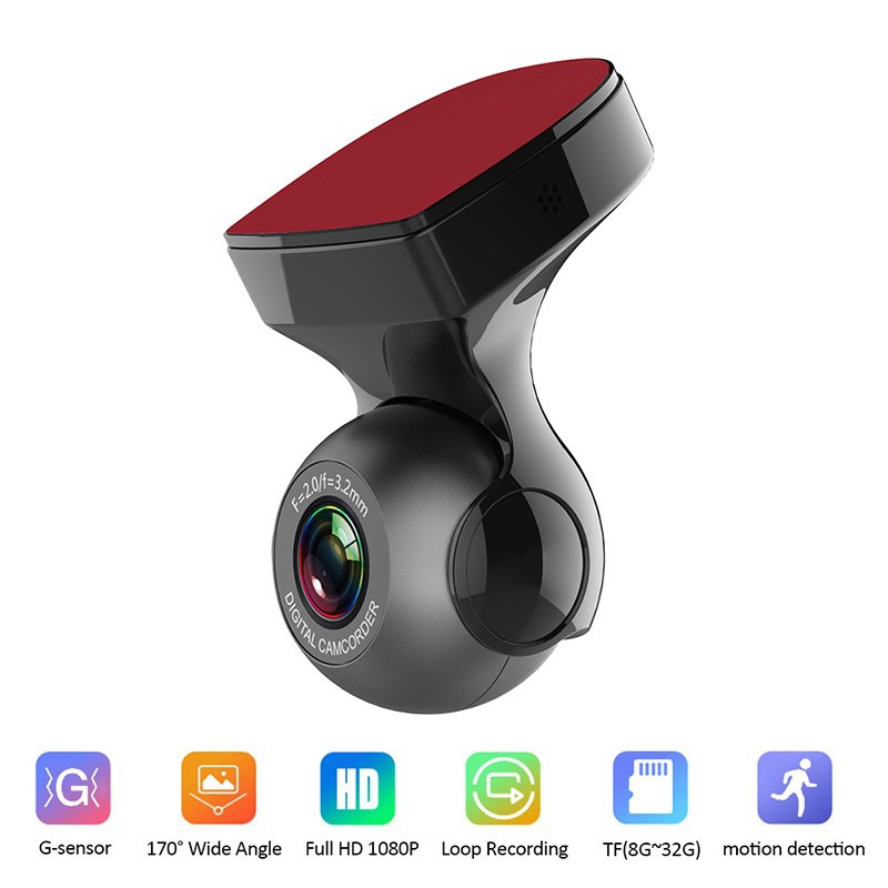 170° WiFi Dash Cam Recorder Car Camera HD 1080P Car DVR Vehicle Video